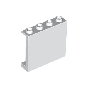 [레고부품] 흰색 패널 1 x 4 x 3 - 움푹 꺼진 스터드 4558208 87543 60581