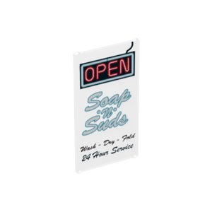 [레고부품] 투명 유리색 유리 - 창문 1 x 4 x 6 - OPEN 패턴 6142898 57895pb031
