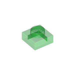 [레고부품] 투명 녹색 플레이트 1 x 1 4217436 30008 3024