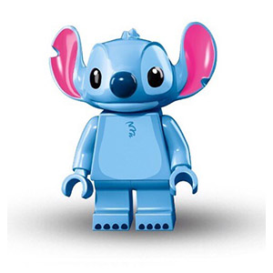[레고부품] 71012 미니피규어 디즈니1 시리즈 - 스티치(Stitch) 71012-1