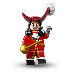 [레고부품] 71012 미니피규어 디즈니1 시리즈 - 후크선장(Captain Hook) 71012-16