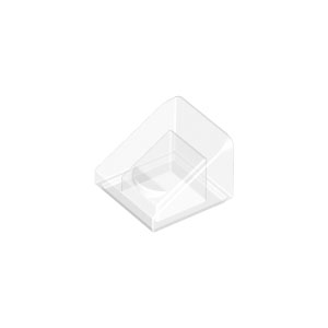 [레고부품] 투명 유리색 경사 30 1 x 1 x 2/3 4244362 50746 54200