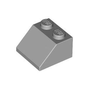 [레고부품] 연회색 경사 45 2 x 2 4211410 3039