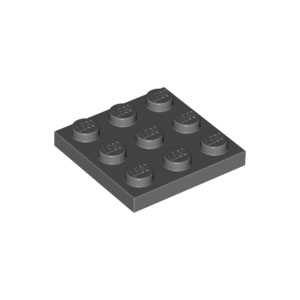 [레고부품] 진회색 플레이트 3 x 3 6039176 11212