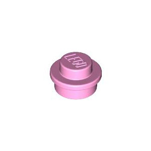 [레고부품] 밝은 핑크색 둥근 플레이트 1 x 1 4073 4517996 6141 30057