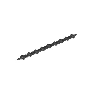 [레고부품] 검정색 히어로 팩토리 무기 - 탄창 벨트, 유연한 15cm 4652060 98567