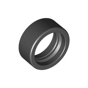 [레고부품] 검정색 타이어 14mm d. x 6mm 단단한 4246901 50951 50945