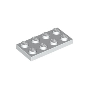 [레고부품] 흰색 플레이트 2 x 4 302001 3020