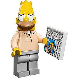[레고 미니피규어] 71005 레고 심슨 시리즈 - 그랜파 심슨(Grandpa Simpson) 71005-6