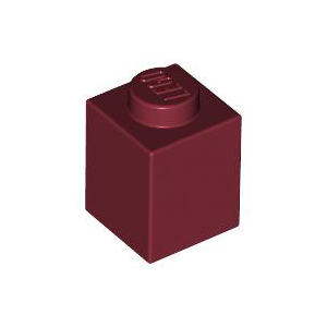 [레고부품] 진한 빨간색 브릭 1 x 1 4541376 30071 3005