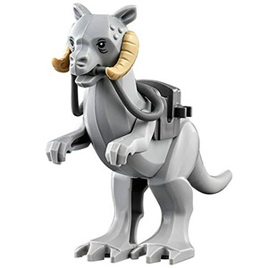 [레고부품] 연회색 톤톤(Tauntaun) / 진회색 안장 포함 64800pb01c02