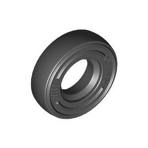 [레고부품] 검정색 타이어 14mm d. x 4mm 4516843 59895