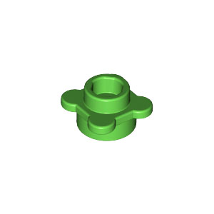 [레고부품] 밝은 녹색 둥근 플레이트 1 x 1 꽃 4619599 33291