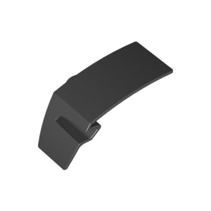 [레고부품] 검정색 테크닉, 패널 자동차 흙받이(mudguard) 왼쪽 6054829 61071