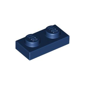 [레고부품] 진한 파란색 플레이트 1 x 2 4528981 6225 3023