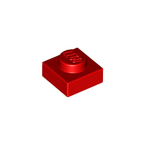 [레고부품] 빨간색 플레이트 1 x 1 302421 30008 3024