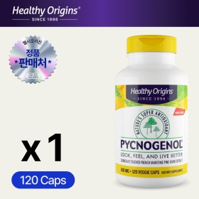 헬시오리진 피크노제놀 100mg 120캡슐