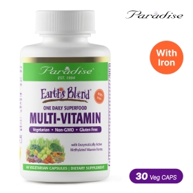 파라다이스허브 어스블렌드 데일리 슈퍼푸드 멀티비타민 30캡슐