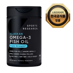 스포츠리서치 rTG 오메가3 트리플 스트렝스 90소프트젤