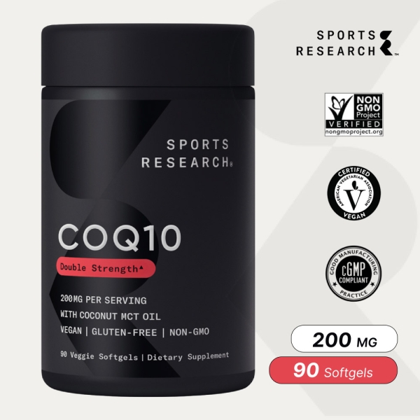 스포츠리서치 코큐텐 더블 스트렝스 200mg 90소프트젤