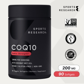 스포츠리서치 코큐텐 더블 스트렝스 200mg 90소프트젤