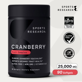 스포츠리서치 크랜베리 25000mg 90소프트젤