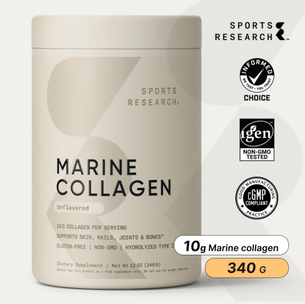 스포츠리서치 마린콜라겐 무향 340g