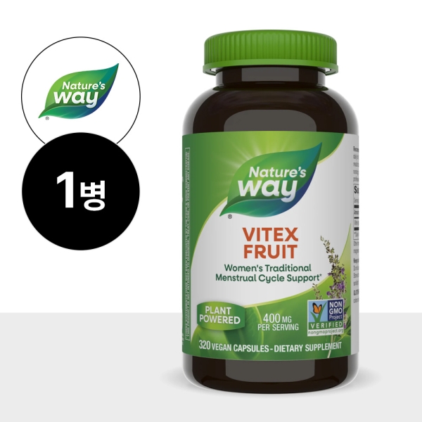 네이처스웨이 바이텍스 과일 400mg 320캡슐 네이처스웨이 바이텍스 과일 400mg 320캡슐