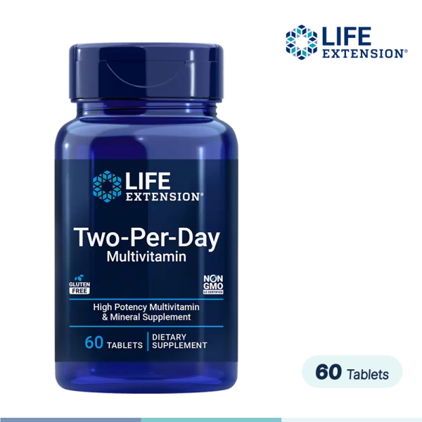 라이프익스텐션 투퍼데이 멀티비타민V2 60정
