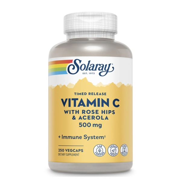 솔라레이 비타민C 위드 로즈힙&아세로라 500mg 250캡슐