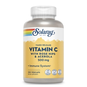 솔라레이 비타민C 위드 로즈힙&아세로라 500mg 250캡슐