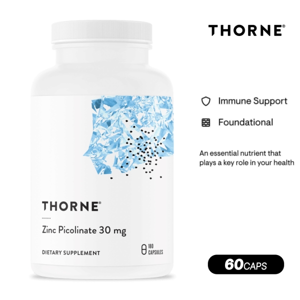 쏜 리서치 아연 피콜리네이트 30mg 60캡슐