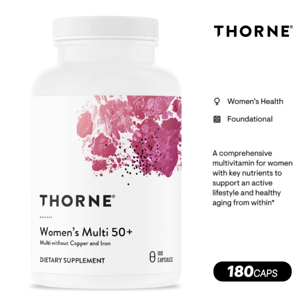 쏜 리서치 여성용 멀티비타민 50+ 180캡슐 쏜 리서치 여성용 멀티비타민 50+ 180캡슐