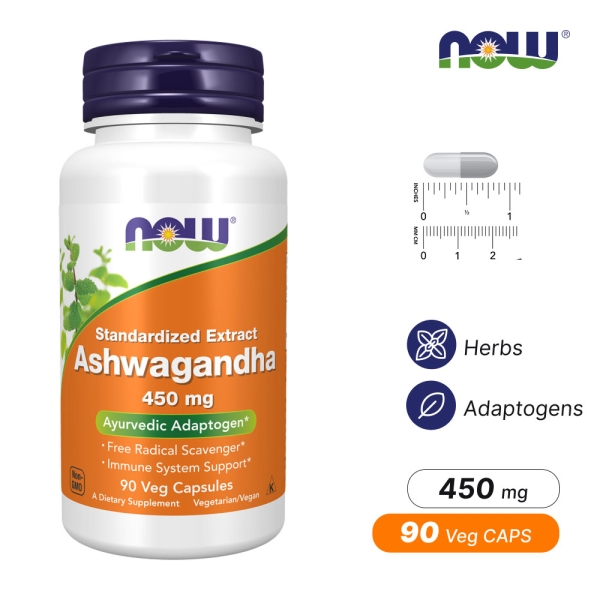 나우푸드 아슈와간다 450mg 90캡슐 나우푸드 아슈와간다 450mg 90캡슐