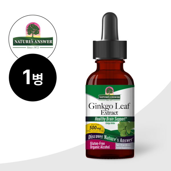 네이처스앤서 은행나무 잎 추출물 2000mg 30ml