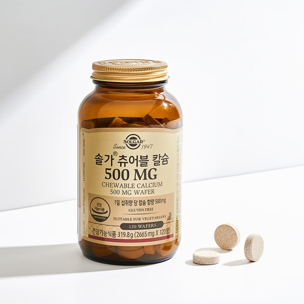 솔가 츄어블 칼슘 500mg 120정