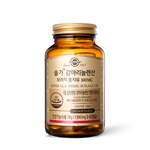 솔가 감마리놀렌산 보라지 종자유 300mg 60캡슐