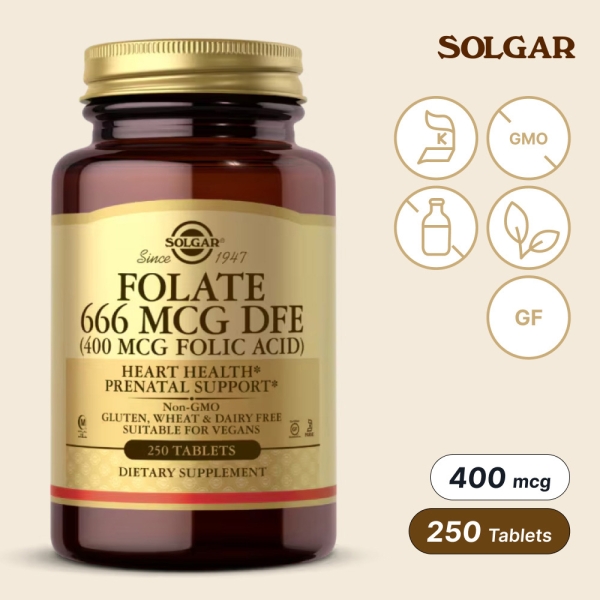 솔가 엽산 666mcg DFE 250정