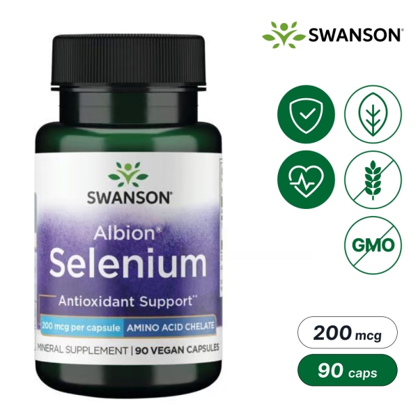 스완슨 Albion 셀레늄 200mcg 90캡슐