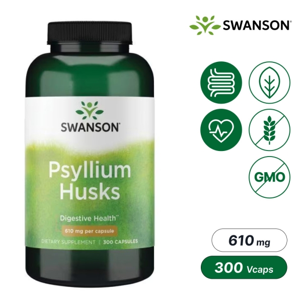 스완슨 차전자피 610mg 300캡슐