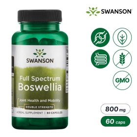 스완슨 풀 스팩트럼 보스웰리아 800mg 60캡슐