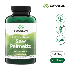 스완슨 풀 스팩트럼 쏘팔메토 540mg 250캡슐