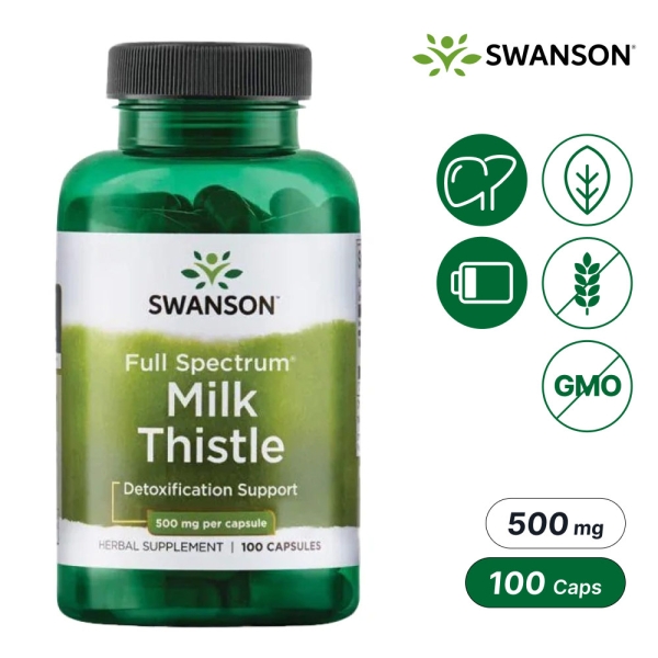 스완슨 풀 스팩트럼 밀크씨슬 500mg 100캡슐