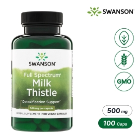 스완슨 풀 스팩트럼 밀크씨슬 500mg 100캡슐
