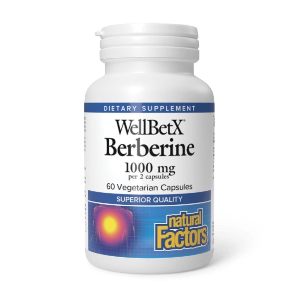 네추럴팩터스 WellBetX 베르베린 500mg 60캡슐