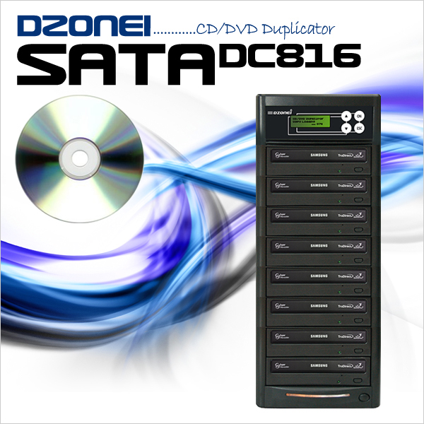 Dzonei SATA DC816  (1:7, DVD/CD 복사기,HDD 장착)