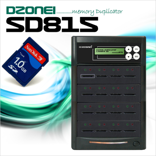 Dzonei SD815 (1:15 SD/Micro SD 메모리복사기, FAT16,Fat32, ntfs지원, 메모리 포맷 가능.128G 지원)