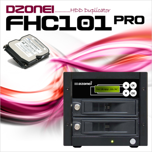 Dzonei FHC101 PRO ( 1::11 복사, 최대 9G/분, 완전삭제/복사기, HDD WIPE, WIPING, DOD ERASE)