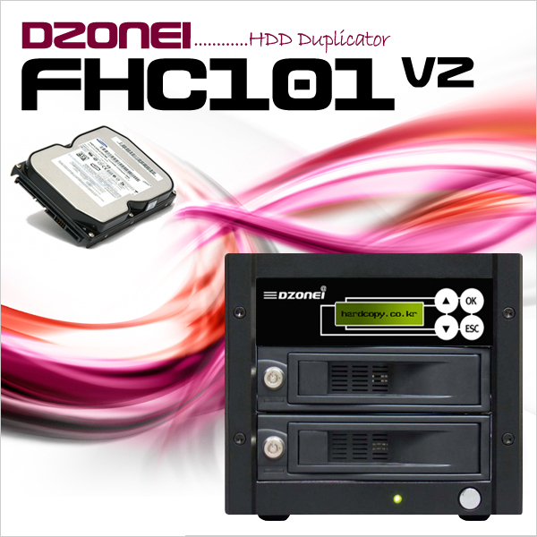 Dzonei FHC101V2 (1:1 SATA 복사기, 분당최고 9G)