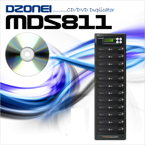 MDS811  (1:11 M-DISC복사기, 데이타 영구 저장, DVD/CD 복사)